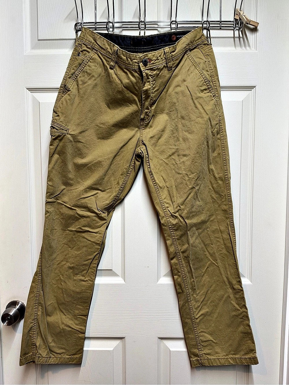 Weatherproof Terrain Utility Pant Men's Cargo Pants Brown Waist 34x32
